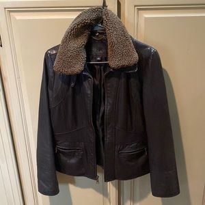 Banana Republic leather jacket